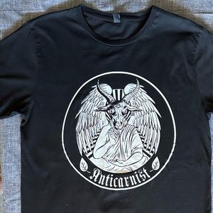 Anticarnist Vegan T-Shirt (Black) By Anticarnist Vegan Clothing